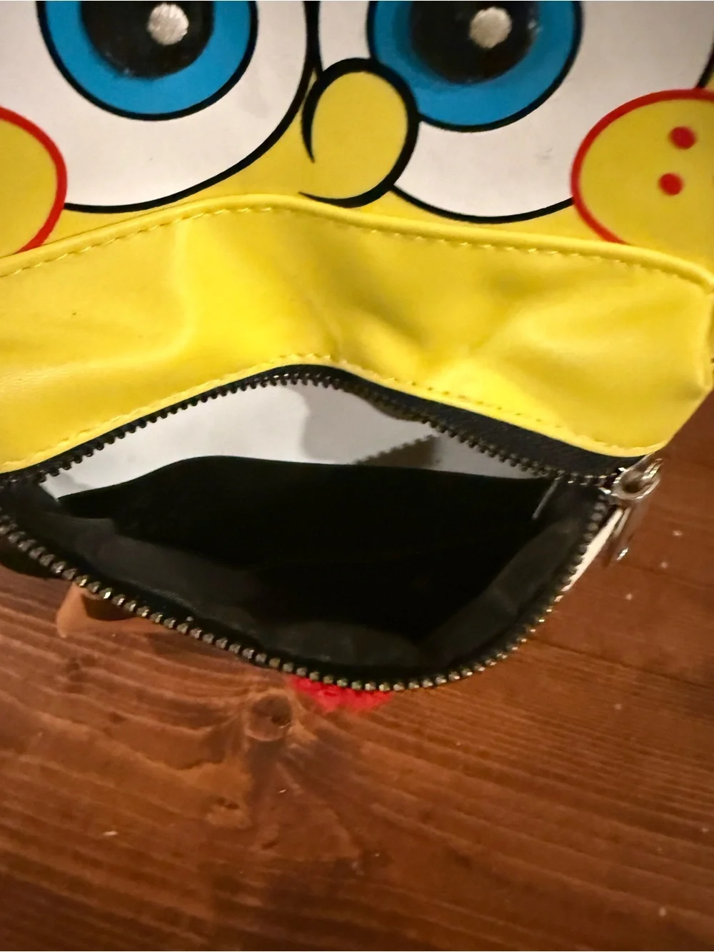 SpongeBob Mini Backpack with Red Tie Accent